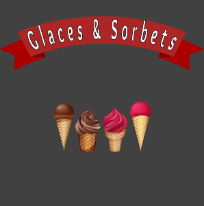 Glaces & Sorbets